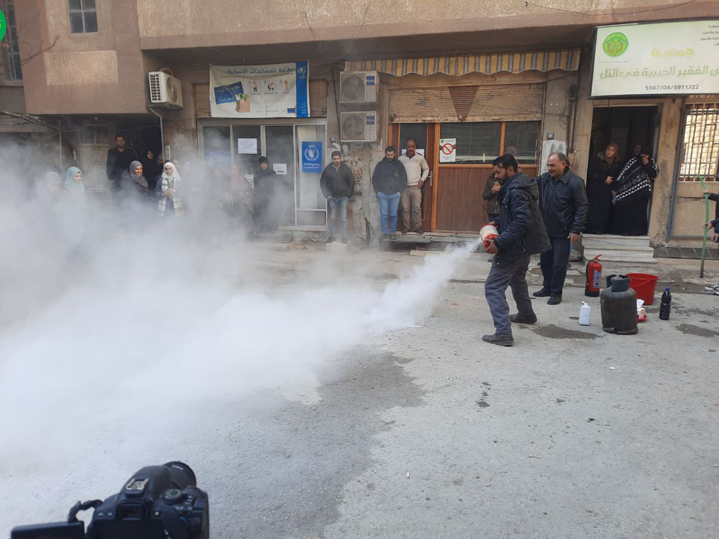 طرق إخماد الحرائق وطرق الإخلاء المنظم